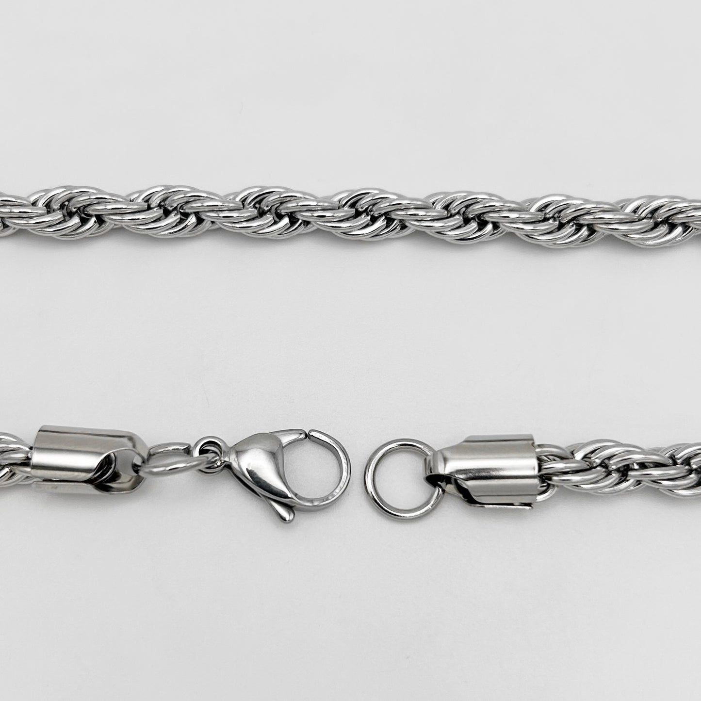 CHS-101 Rope Chain - Stainless Steel - Silver