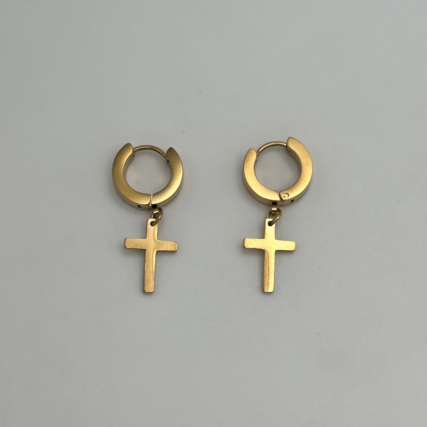 Huggie Earrings - Stainless Steel - HES-1097