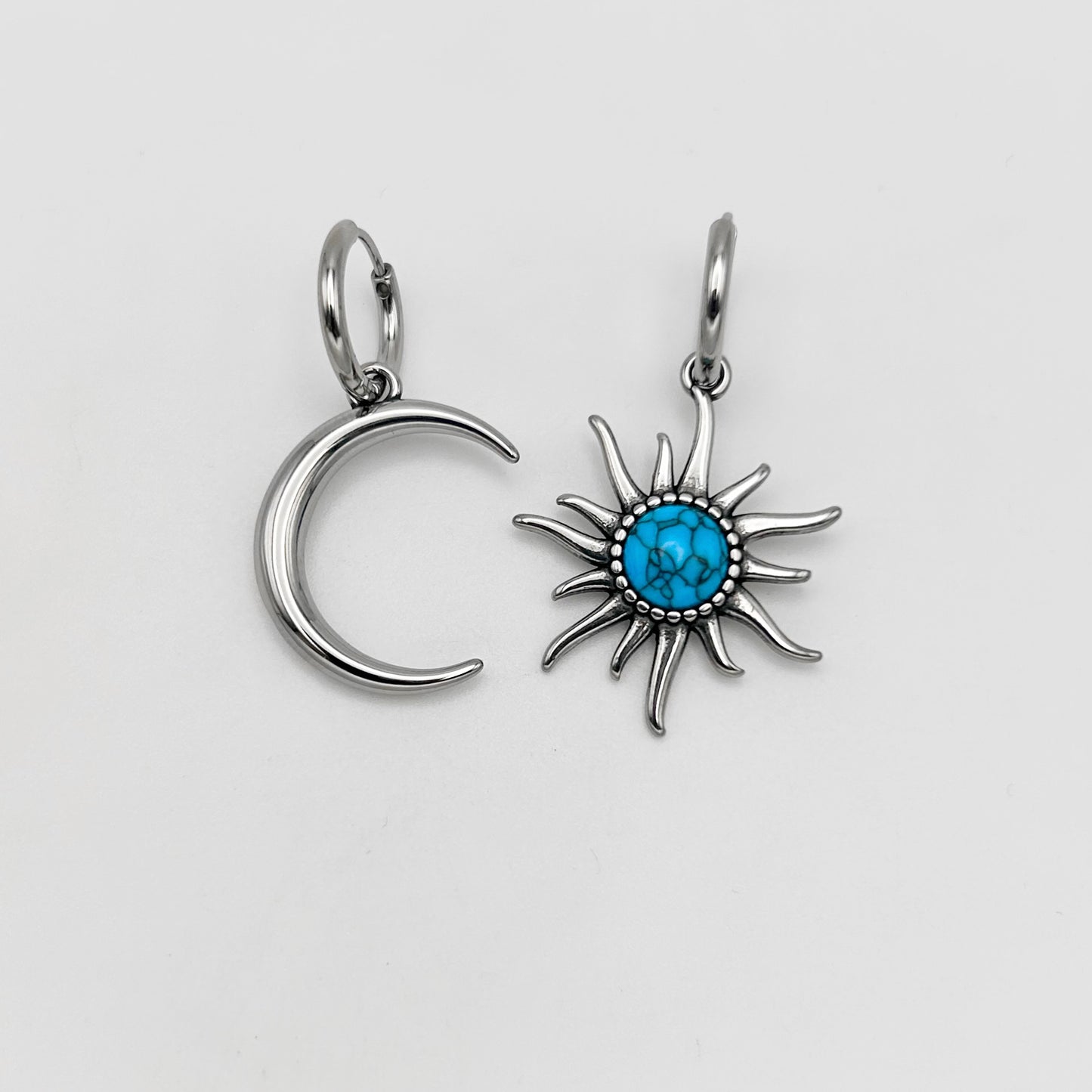 Huggie Earrings - Stainless Steel - HES-1196