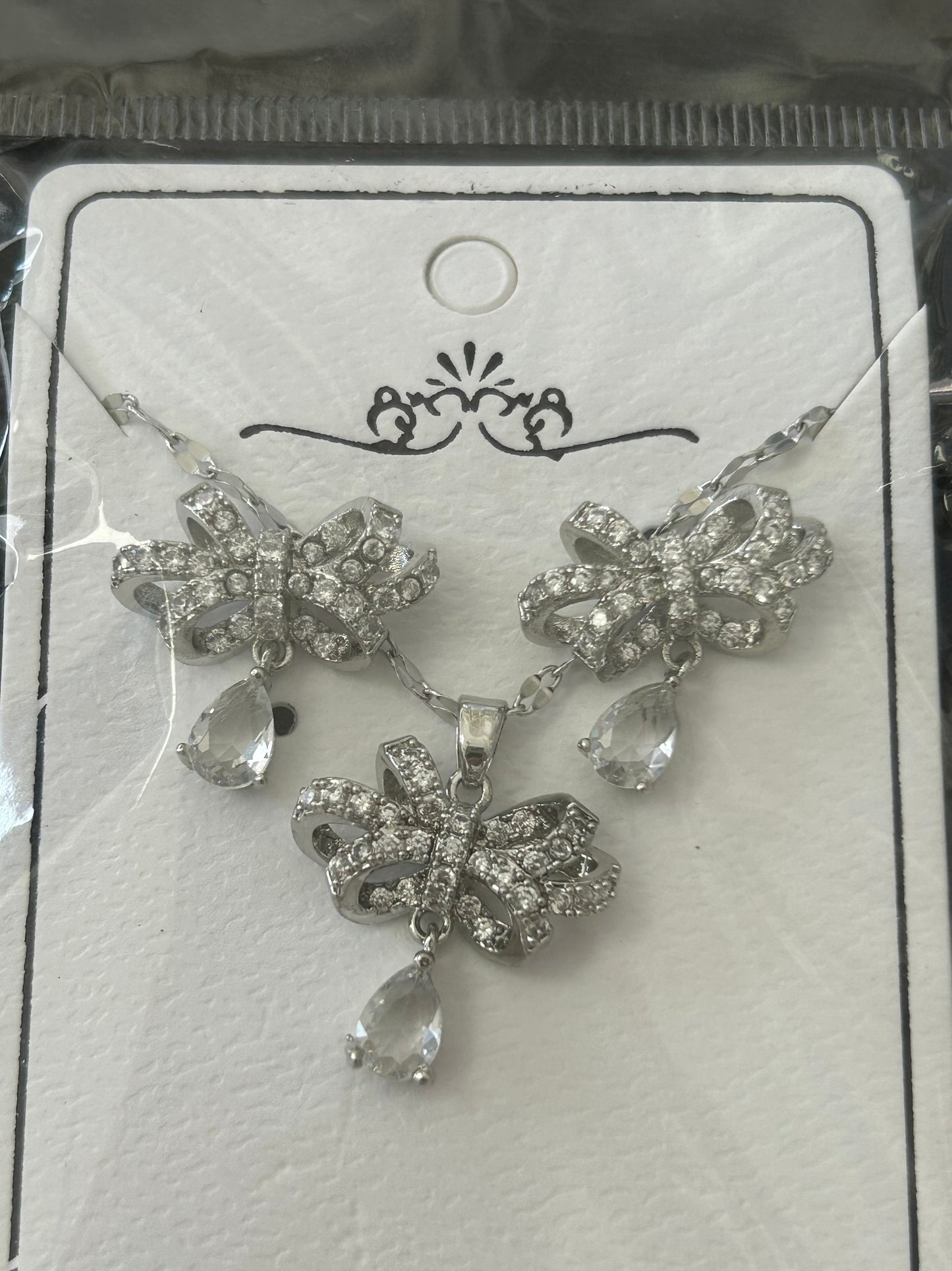 Set - Necklace and Earring - Gold Plated - SNEG-1024