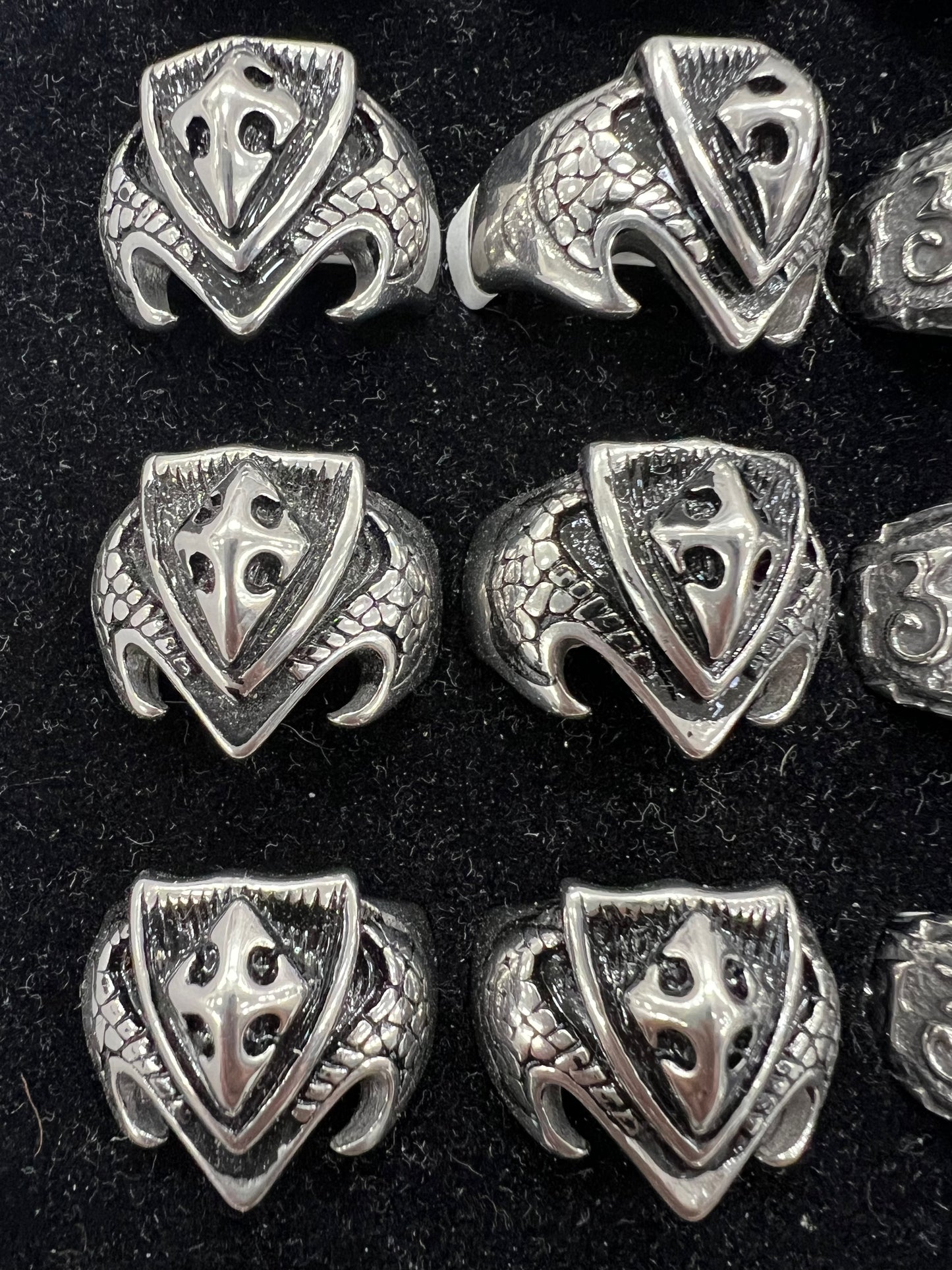 Punk Ring - Stainless Steel - 1130