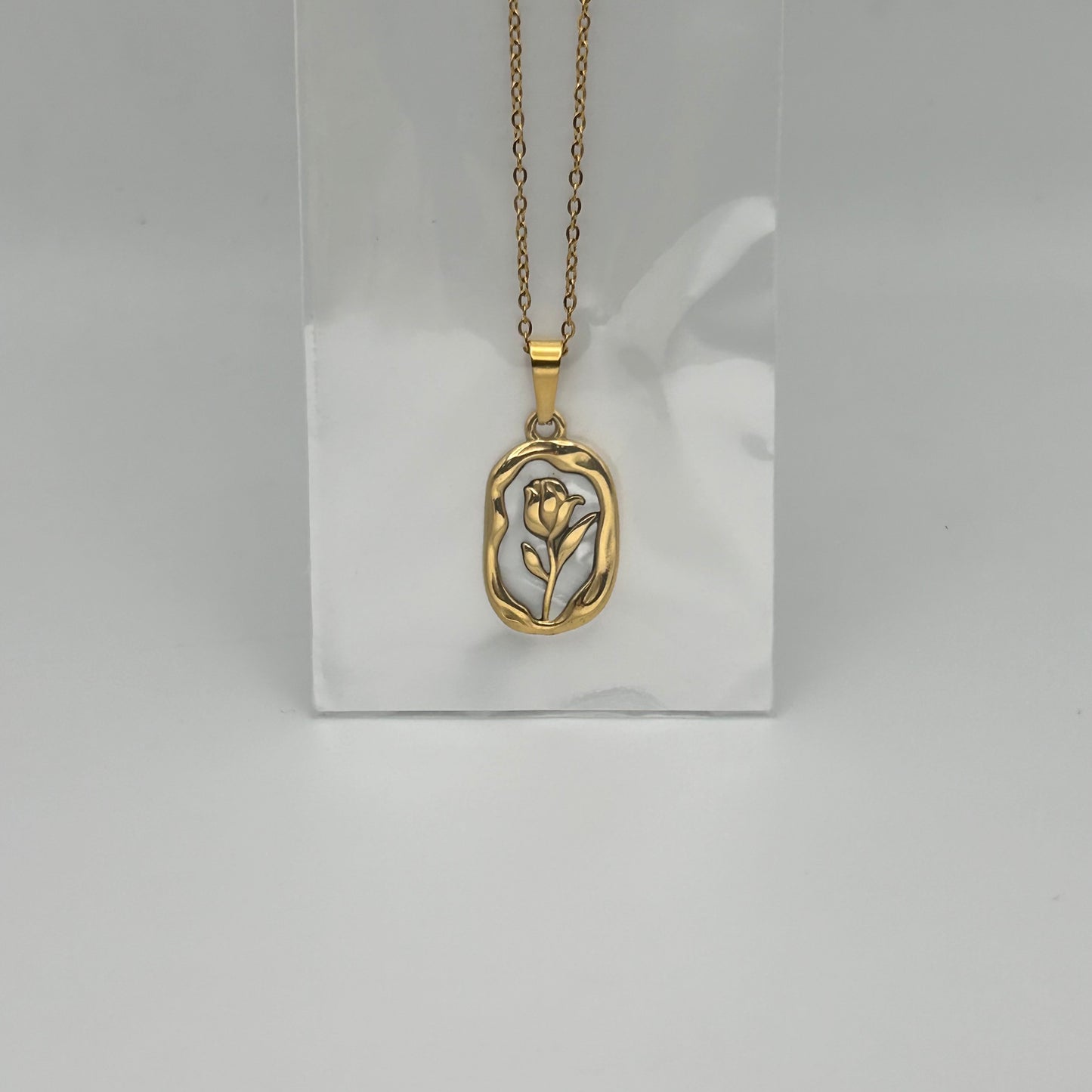 Necklace - Stainless Steel - NES-2262