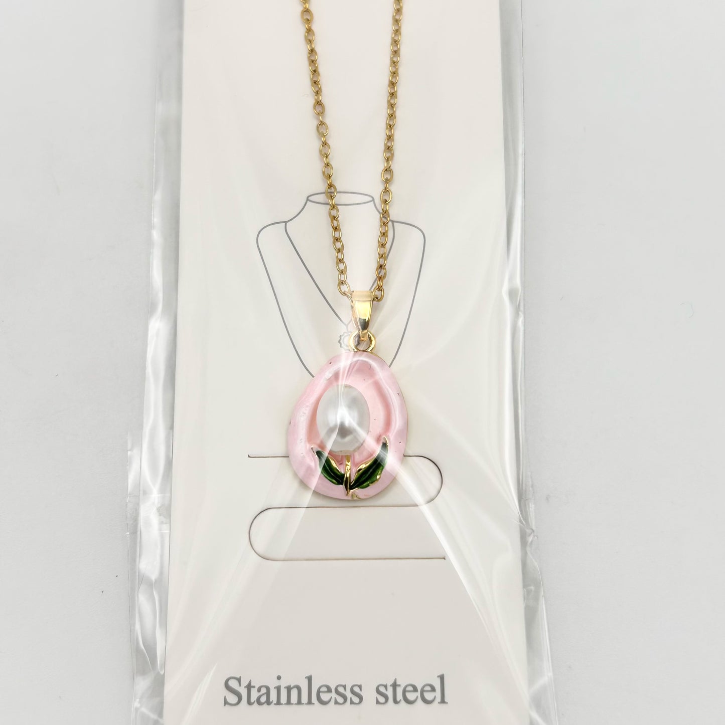 Necklace - Stainless Steel - NES-1051