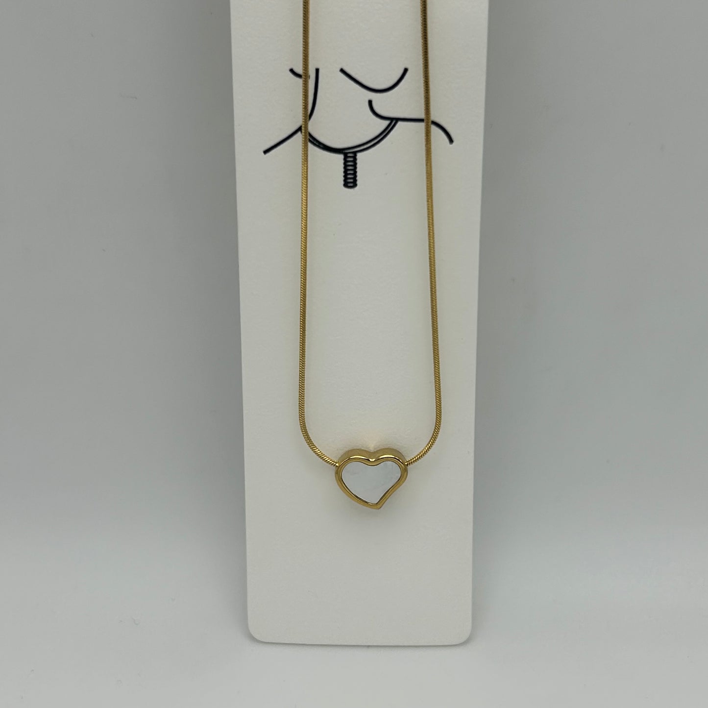 Necklace - Stainless Steel - NES-2273
