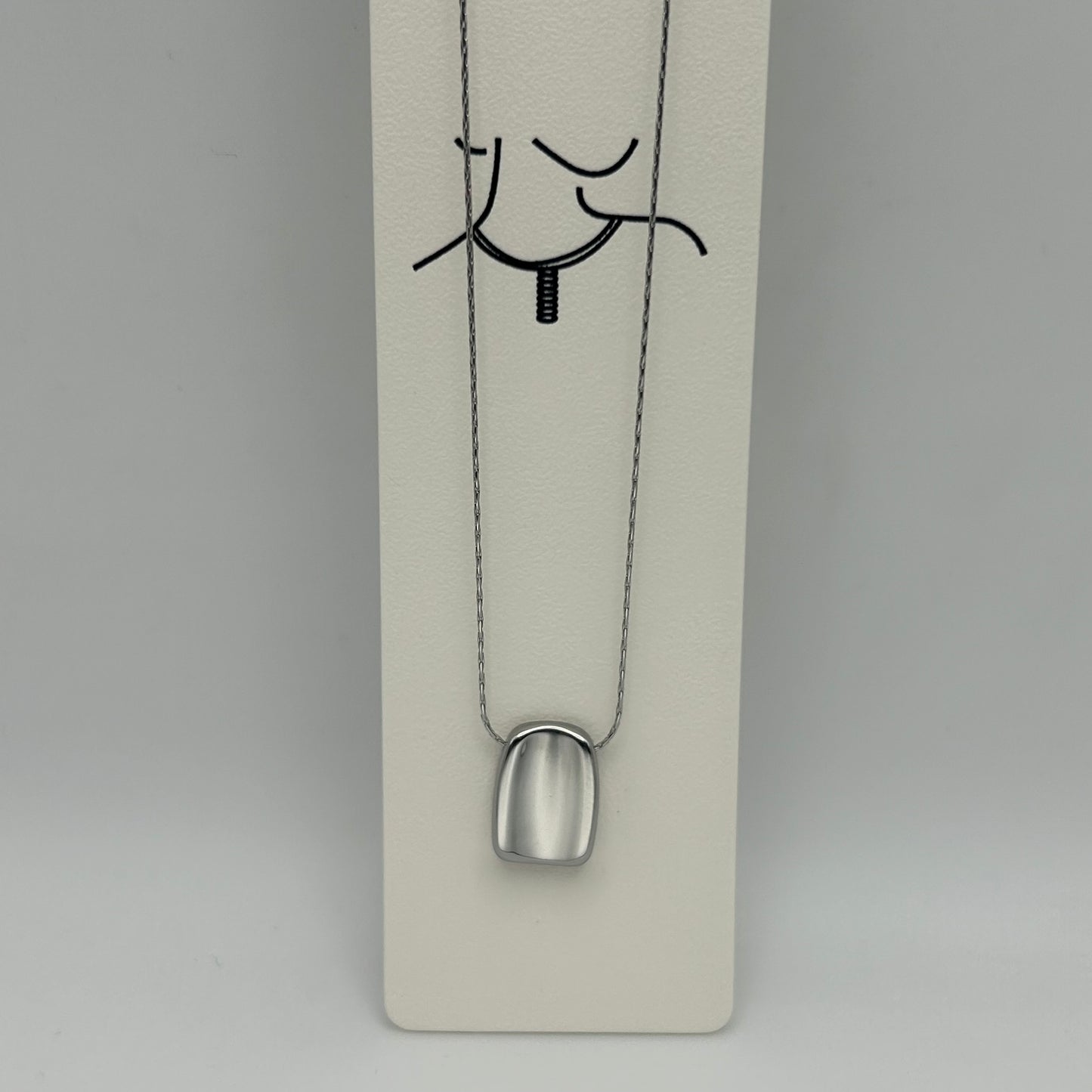 Necklace - Stainless Steel - NES-2275