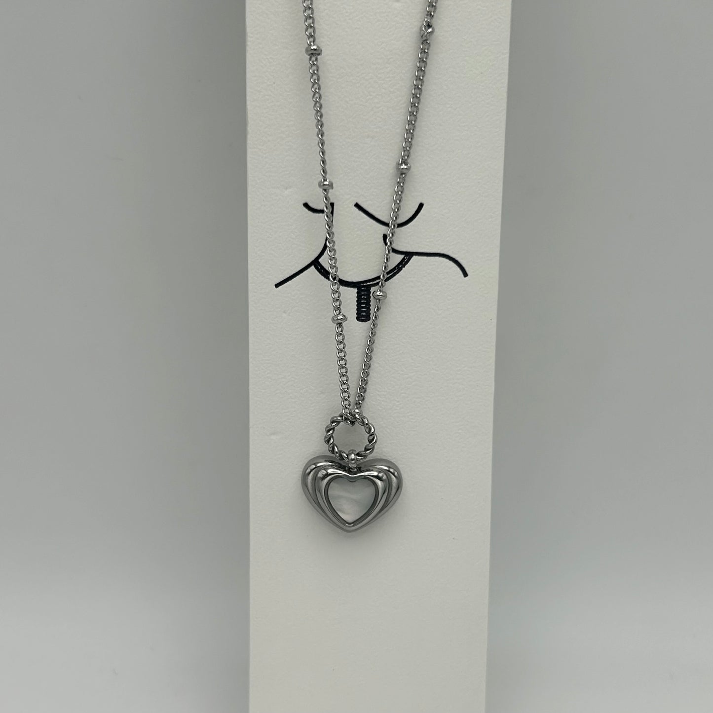 Necklace - Stainless Steel - NES-2276