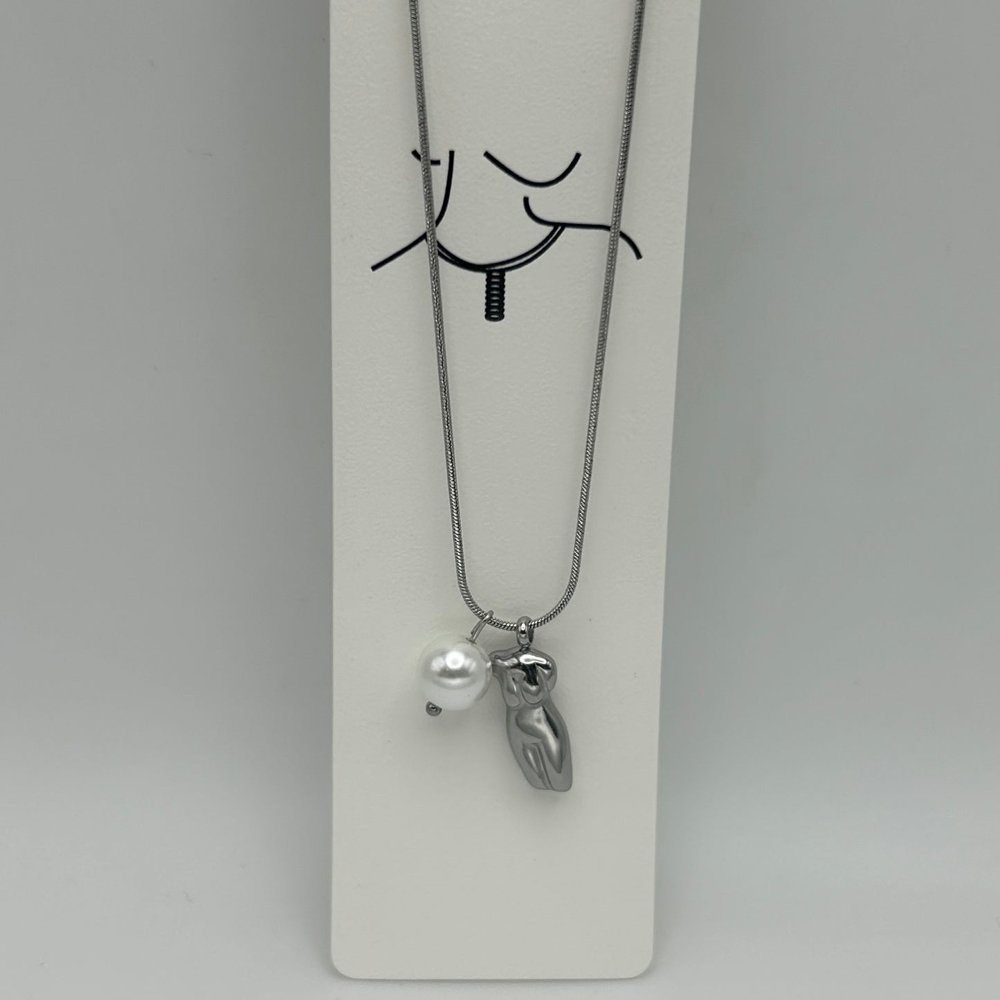 Necklace - Stainless Steel - NES-2278