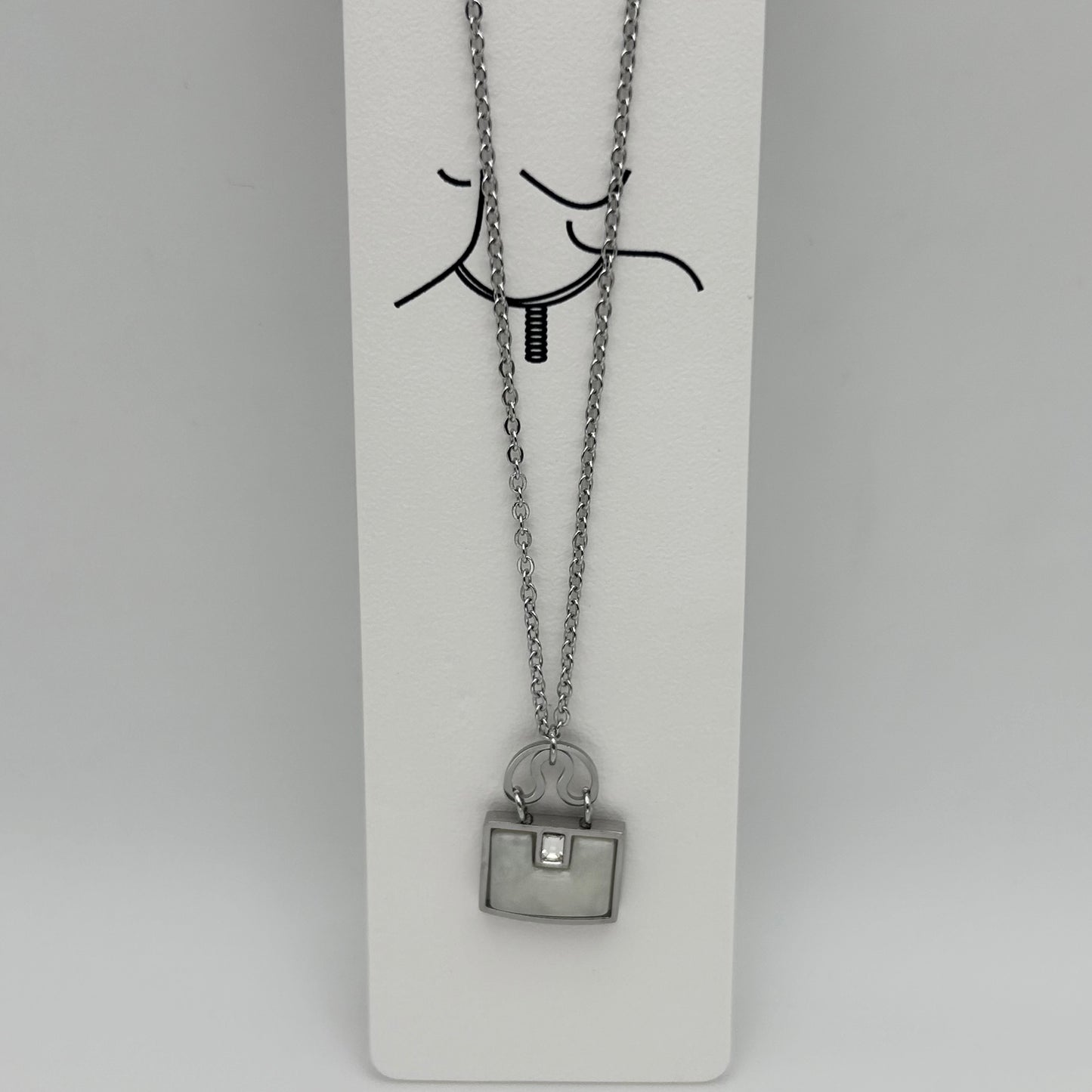 Necklace - Stainless Steel - NES-2285