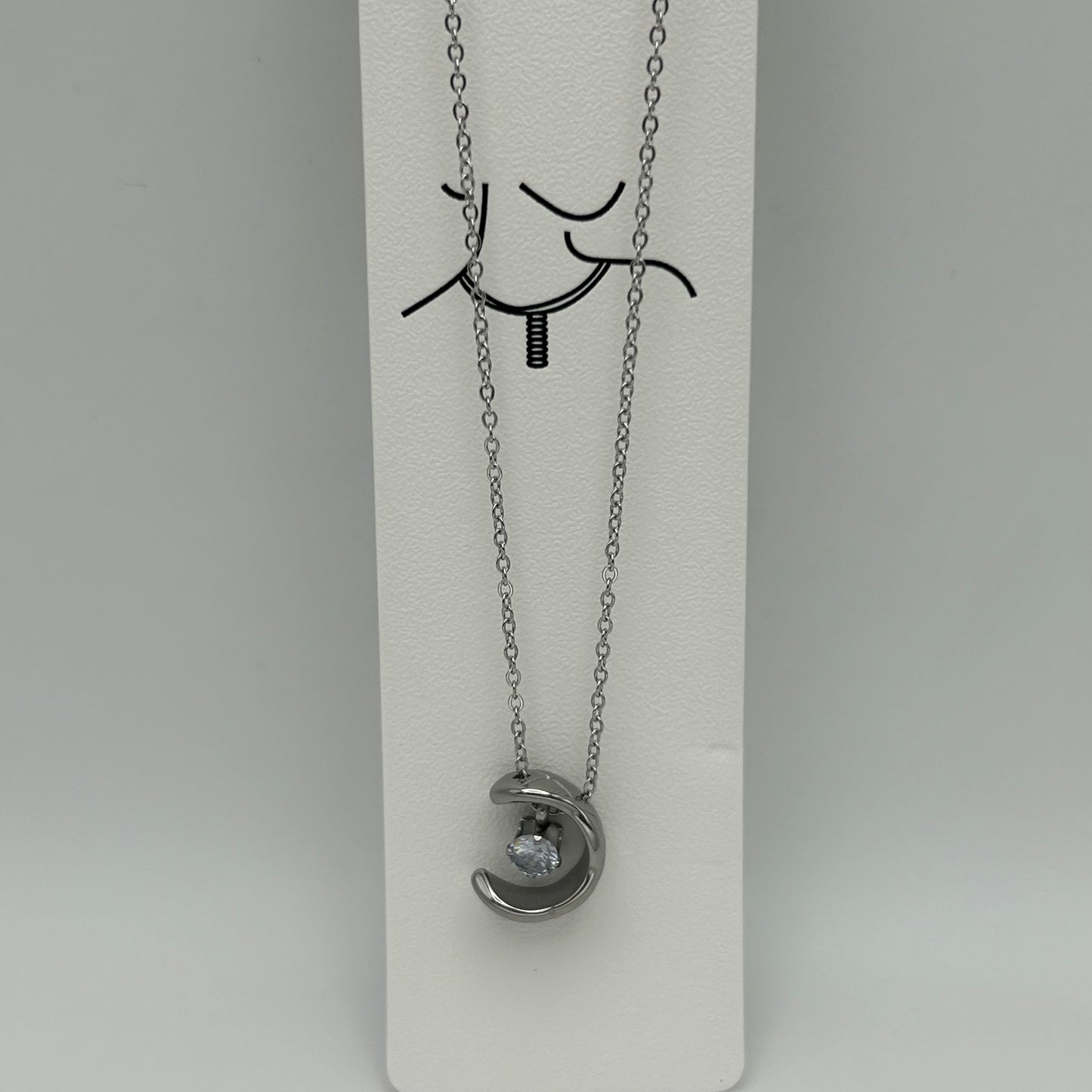 Necklace - Stainless Steel - NES-2287