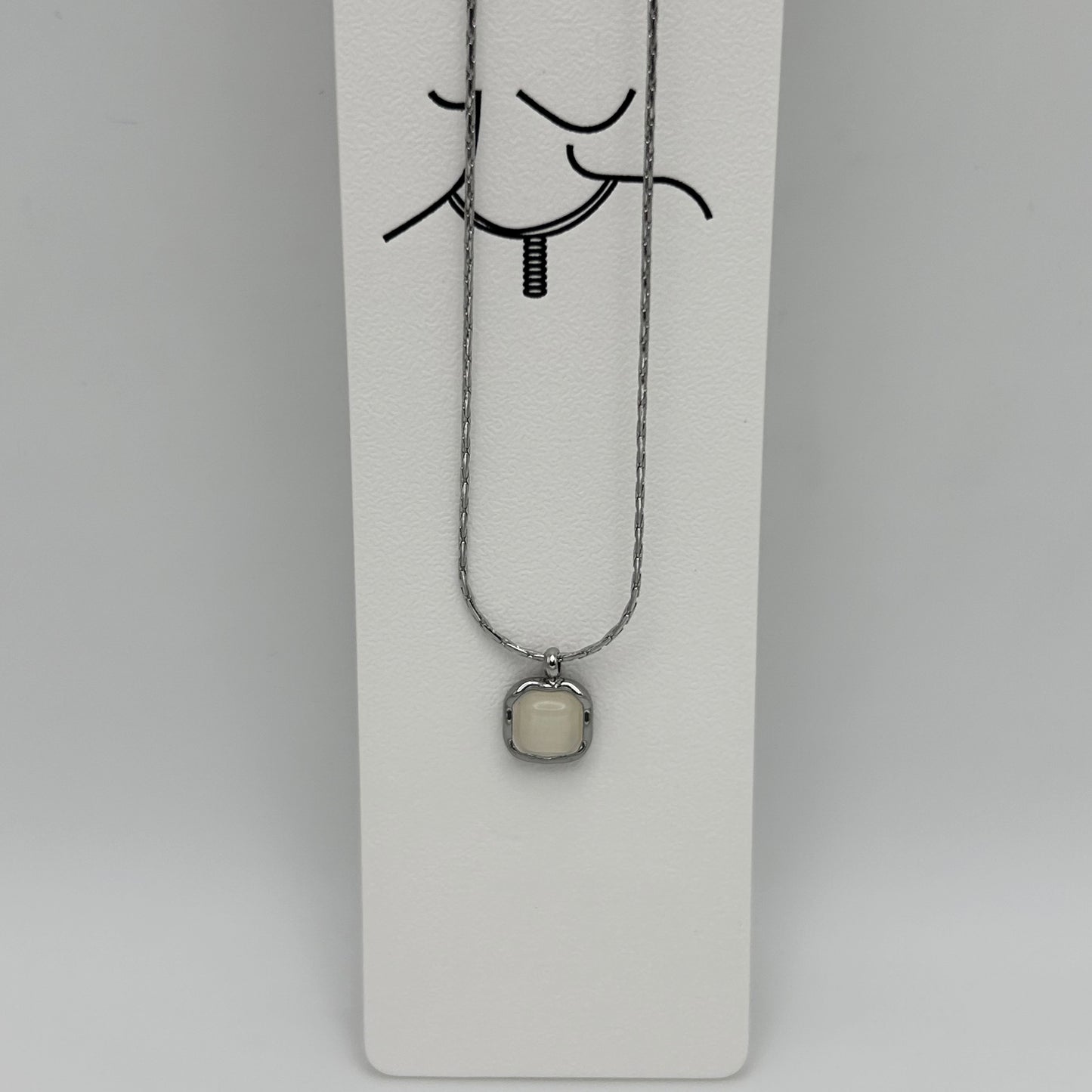 Necklace - Stainless Steel - NES-2288