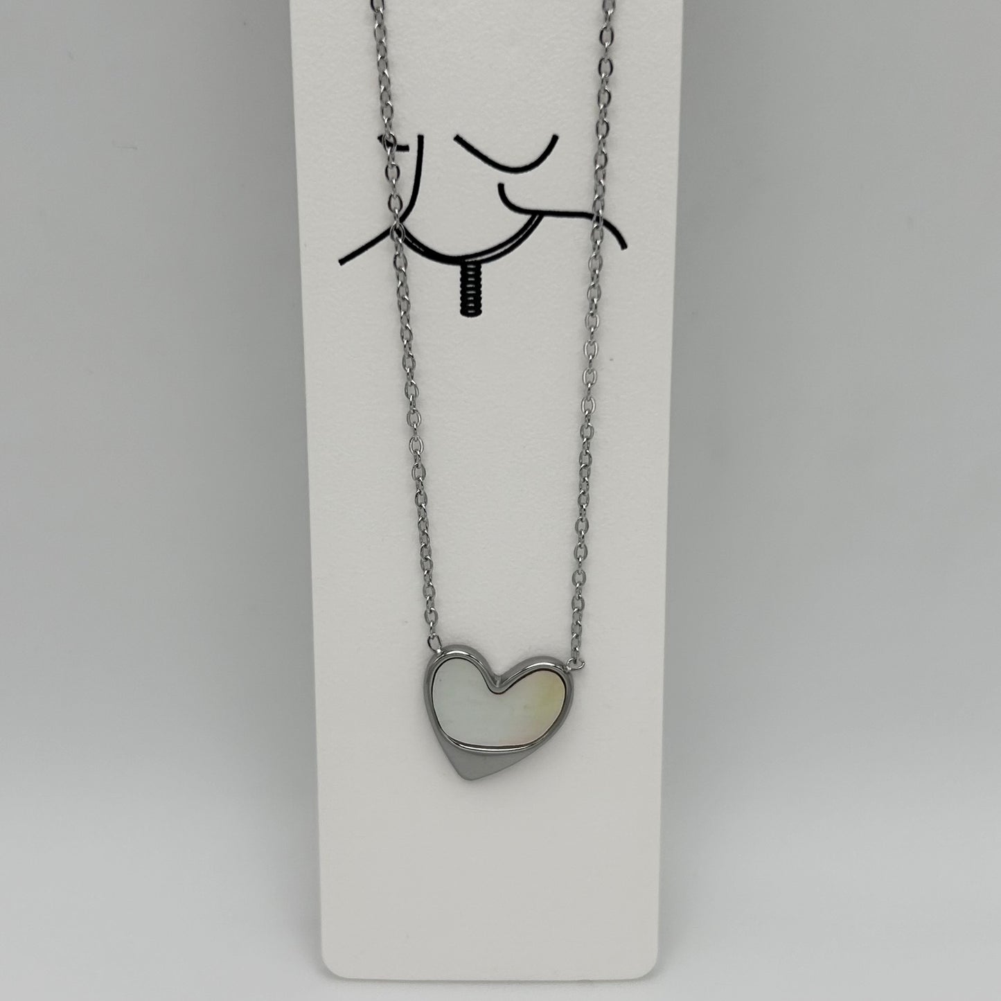 Necklace - Stainless Steel - NES-2289