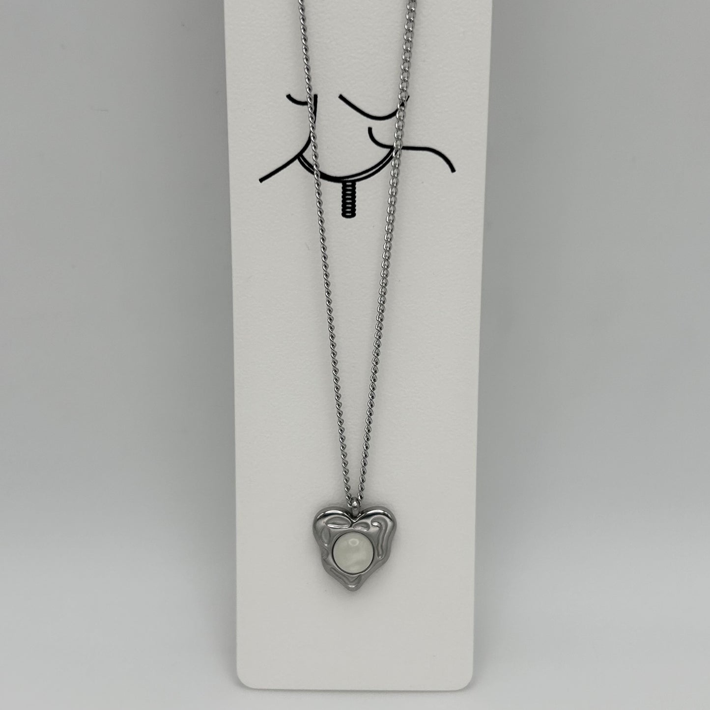 Necklace - Stainless Steel - NES-2291