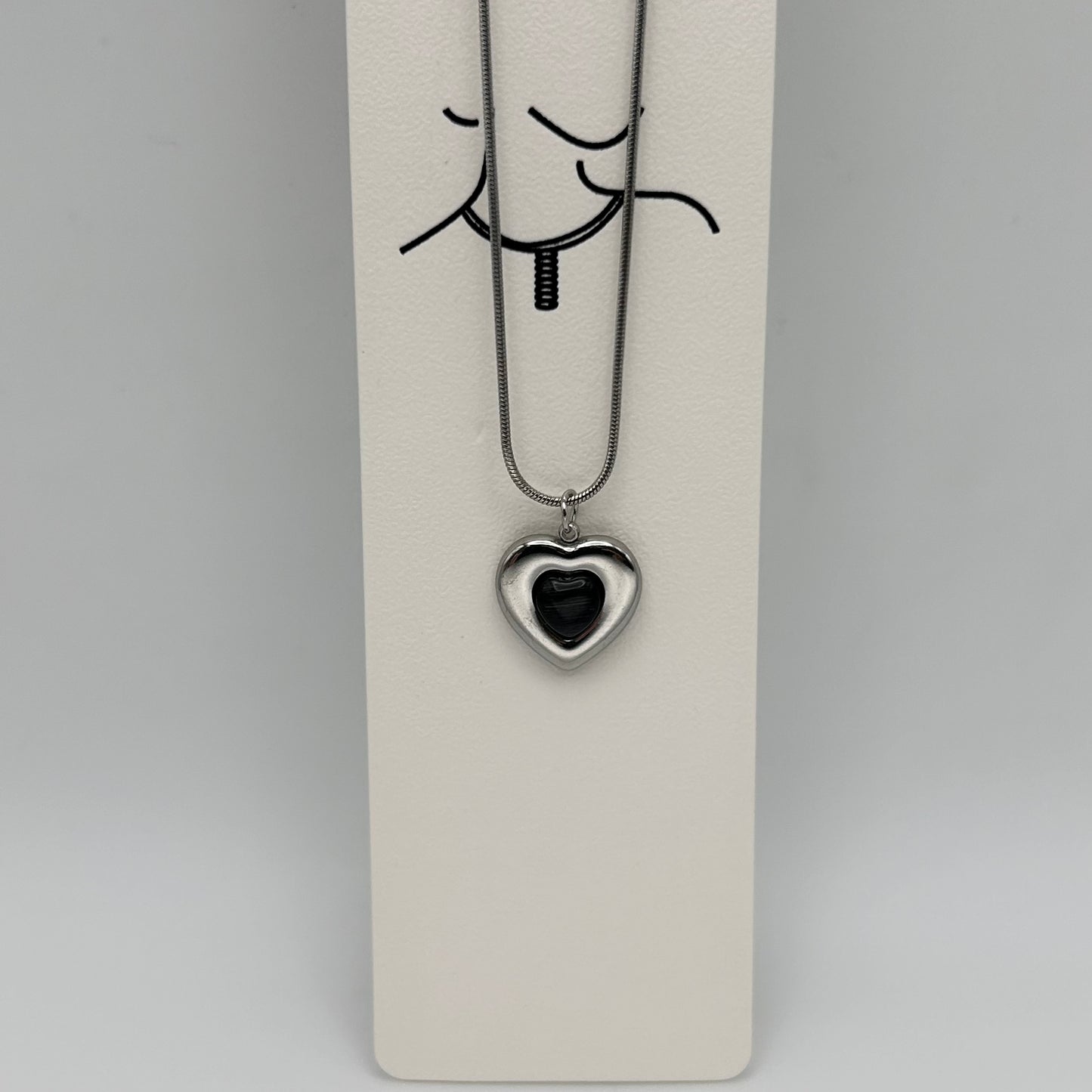 Necklace - Stainless Steel - NES-2292