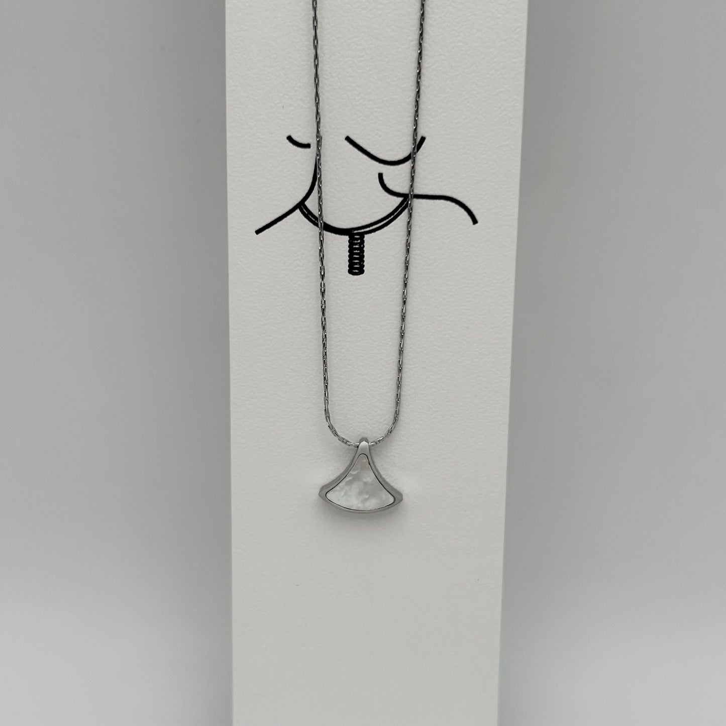 Necklace - Stainless Steel - NES-2293