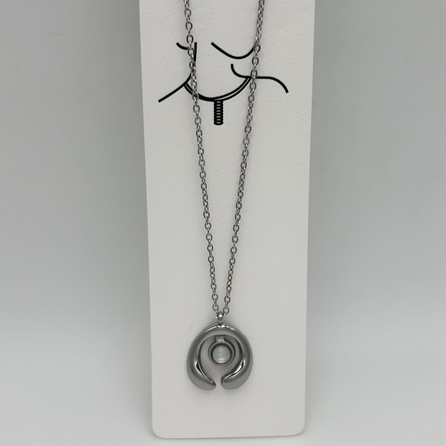 Necklace - Stainless Steel - NES-2297