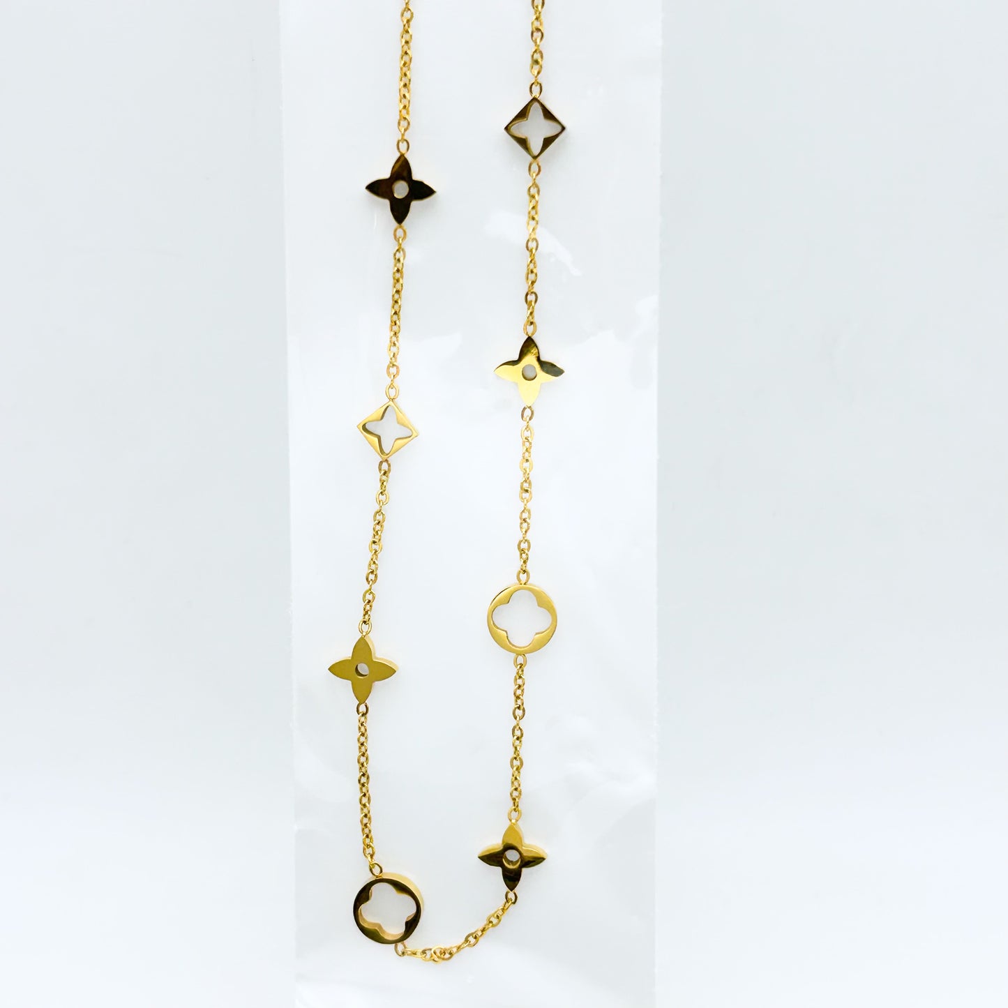 Necklace - Stainless Steel - NES-3012