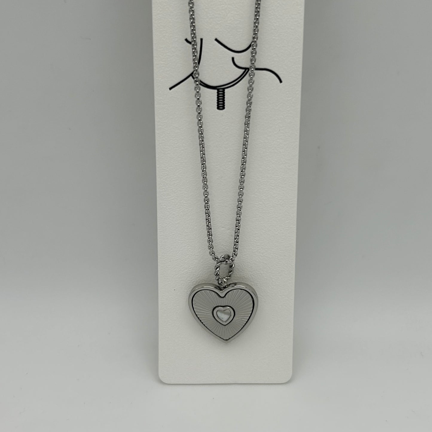 Necklace - Stainless Steel - NES-3117