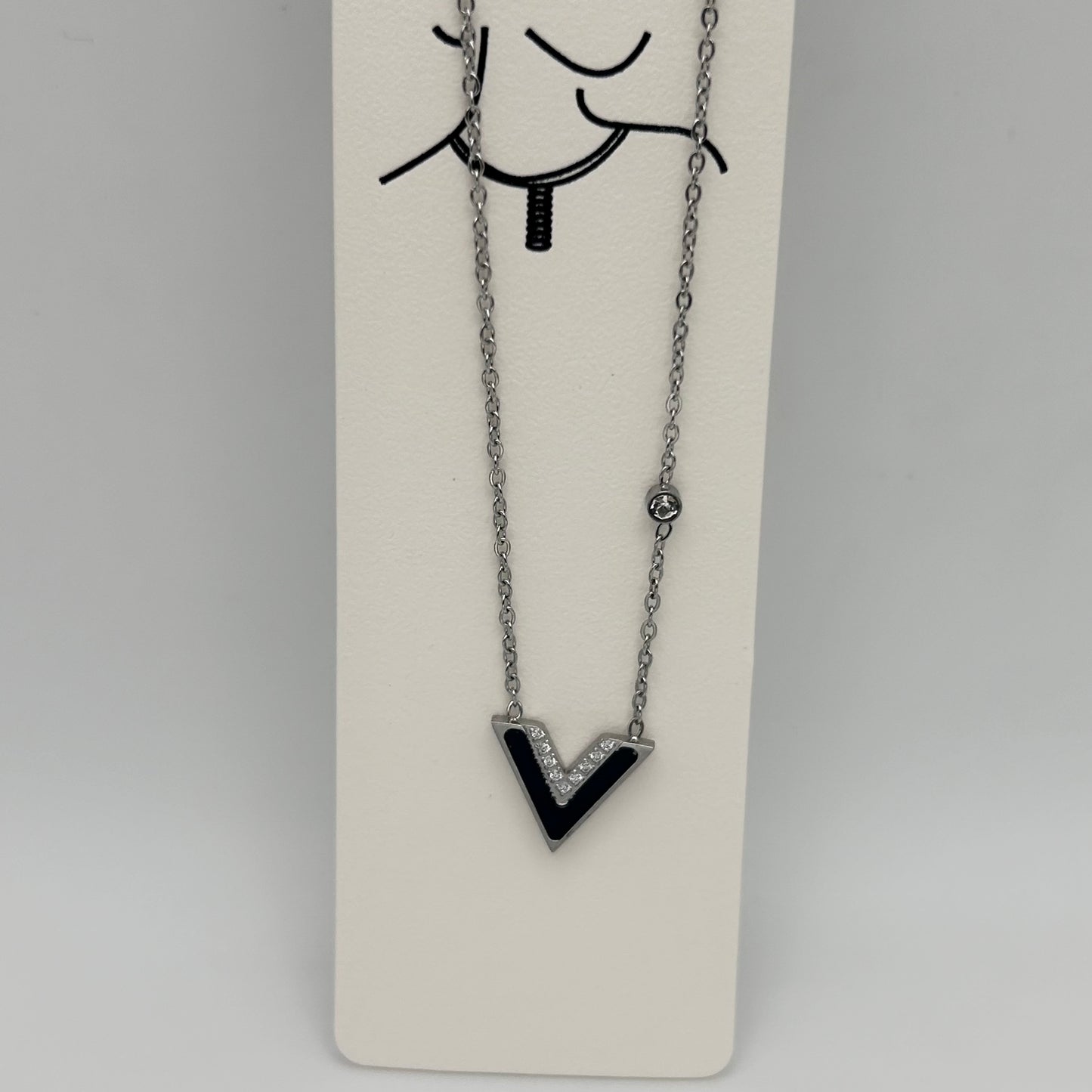Necklace - Stainless Steel - NES-3215