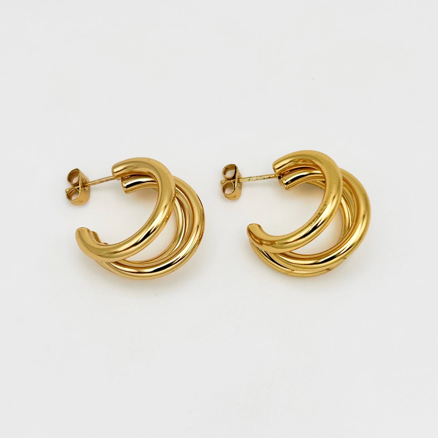 Stud Earring - Stainless Steel - SES-1026