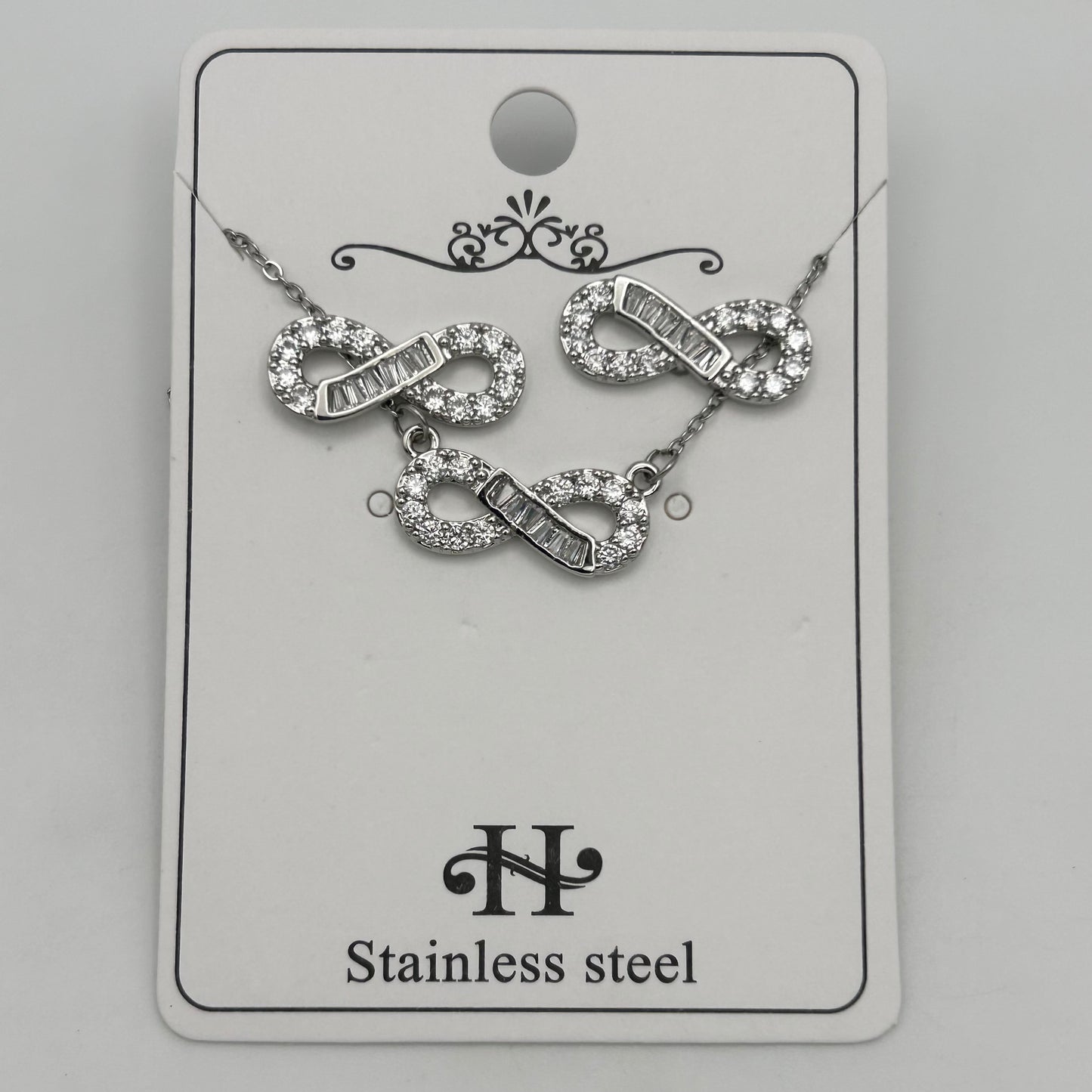 Set - Necklace and Earring - Gold Plated - SNEG-1069