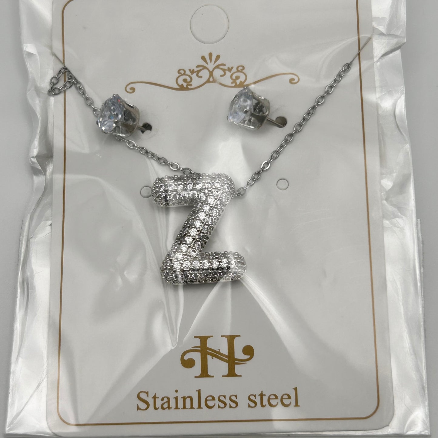 Set - Necklace and Earring - Gold Plated - SNEG-1091