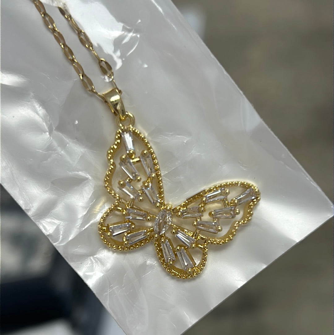 Necklace - Stainless Steel - NES-3035