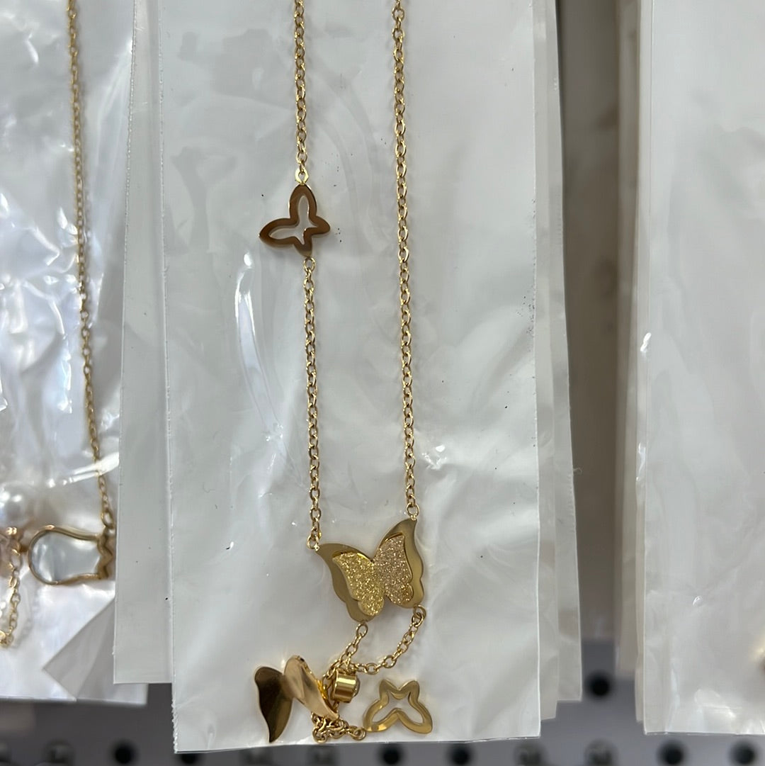 Necklace - Stainless Steel - NES-2051