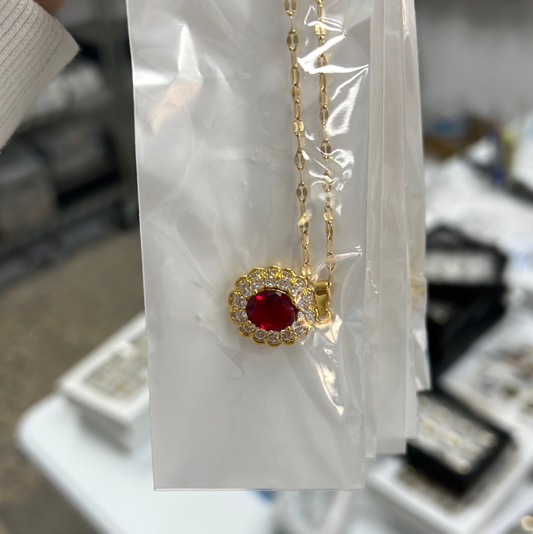 Necklace - Stainless Steel - NES-2091