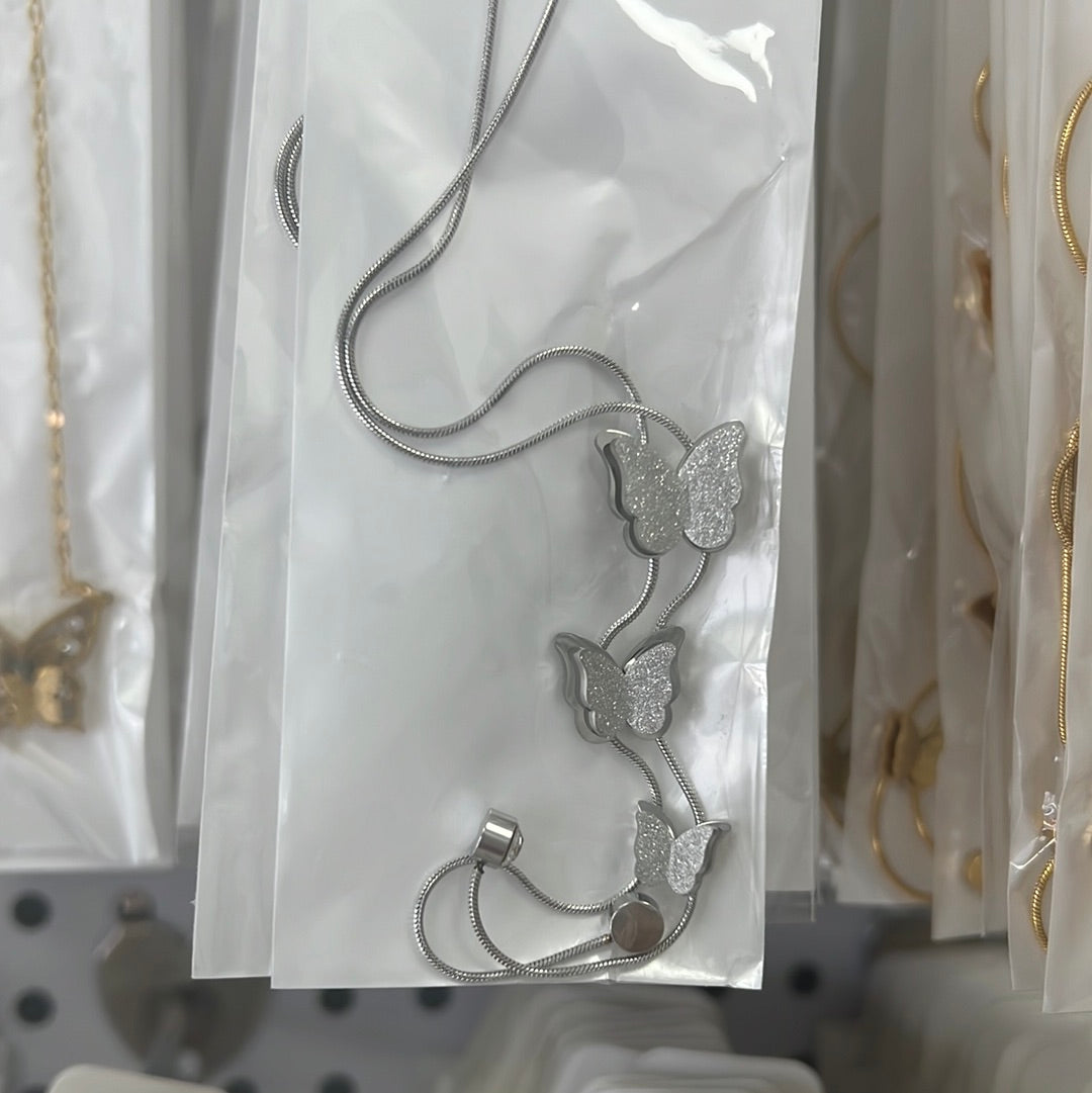 Necklace - Stainless Steel - NES-3045