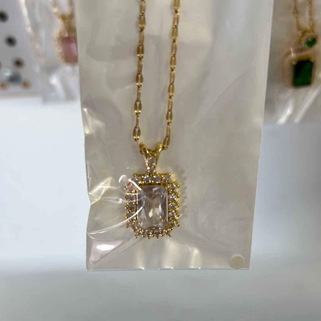 Necklace - Stainless Steel - NES-2002