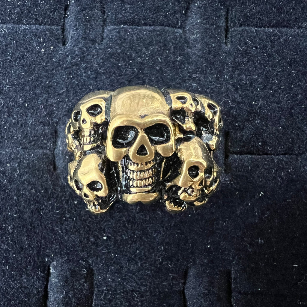 Punk Ring - Stainless Steel - 1027