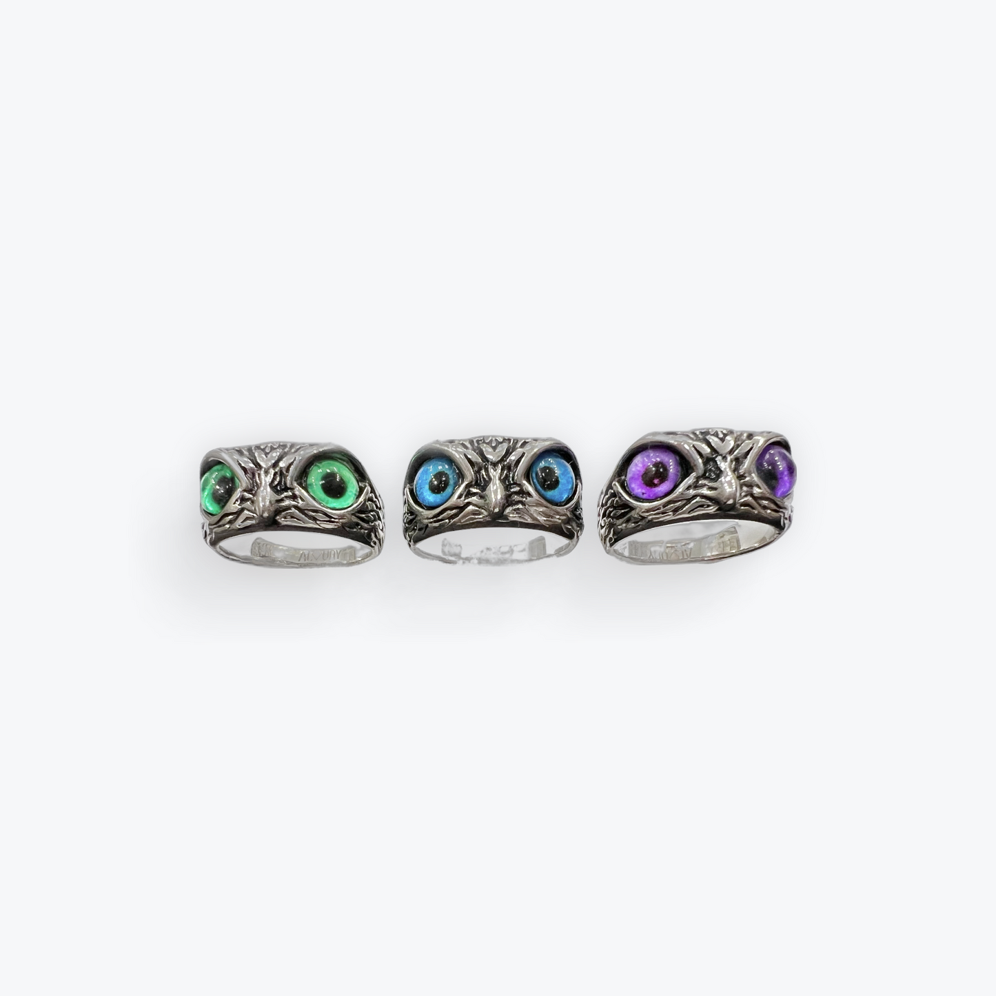 Owl Ring Stainless Steel