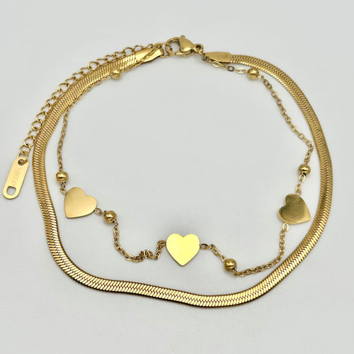 Anklet - Stainless Steel - ALS-1001