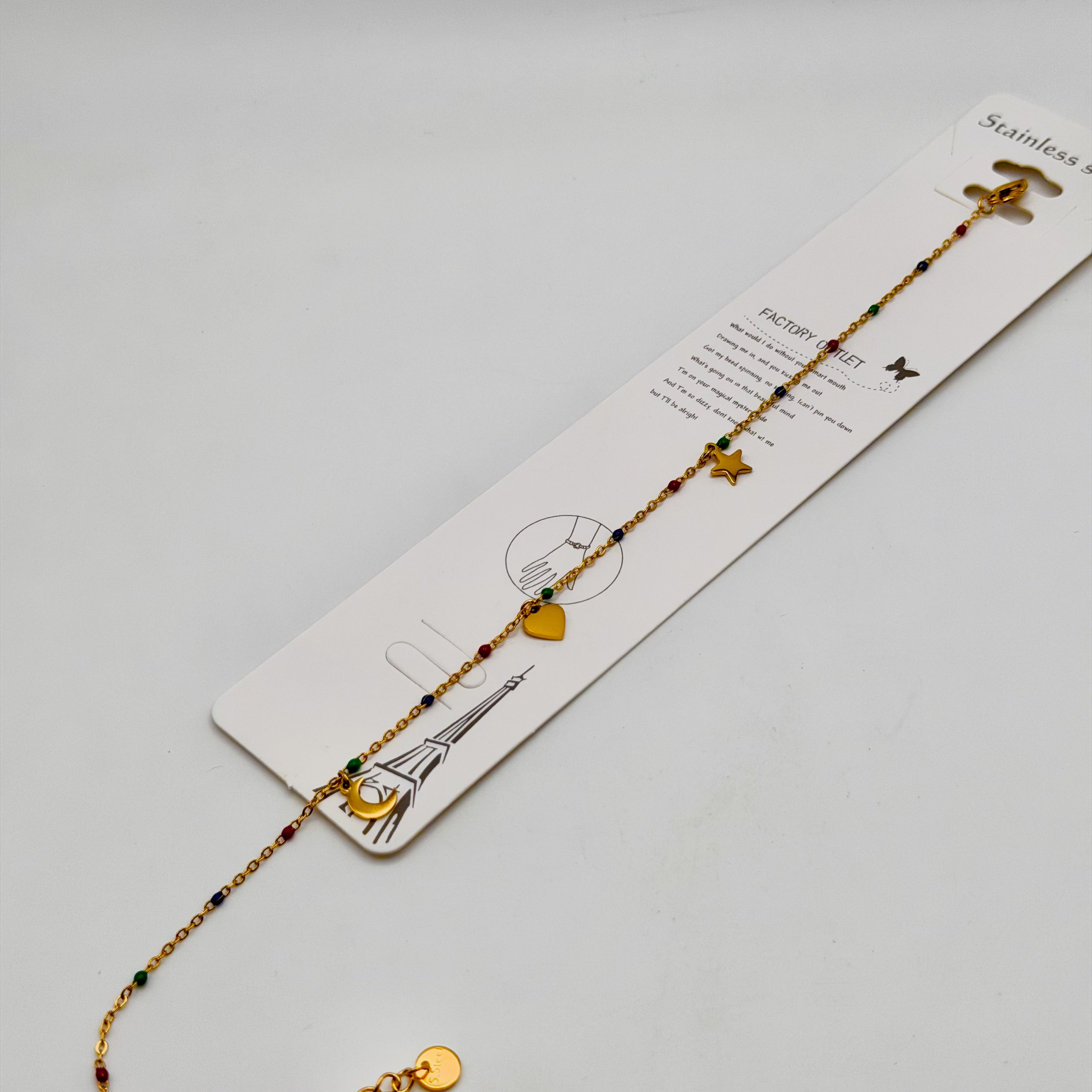 Anklet - Stainless Steel - ALS-1003