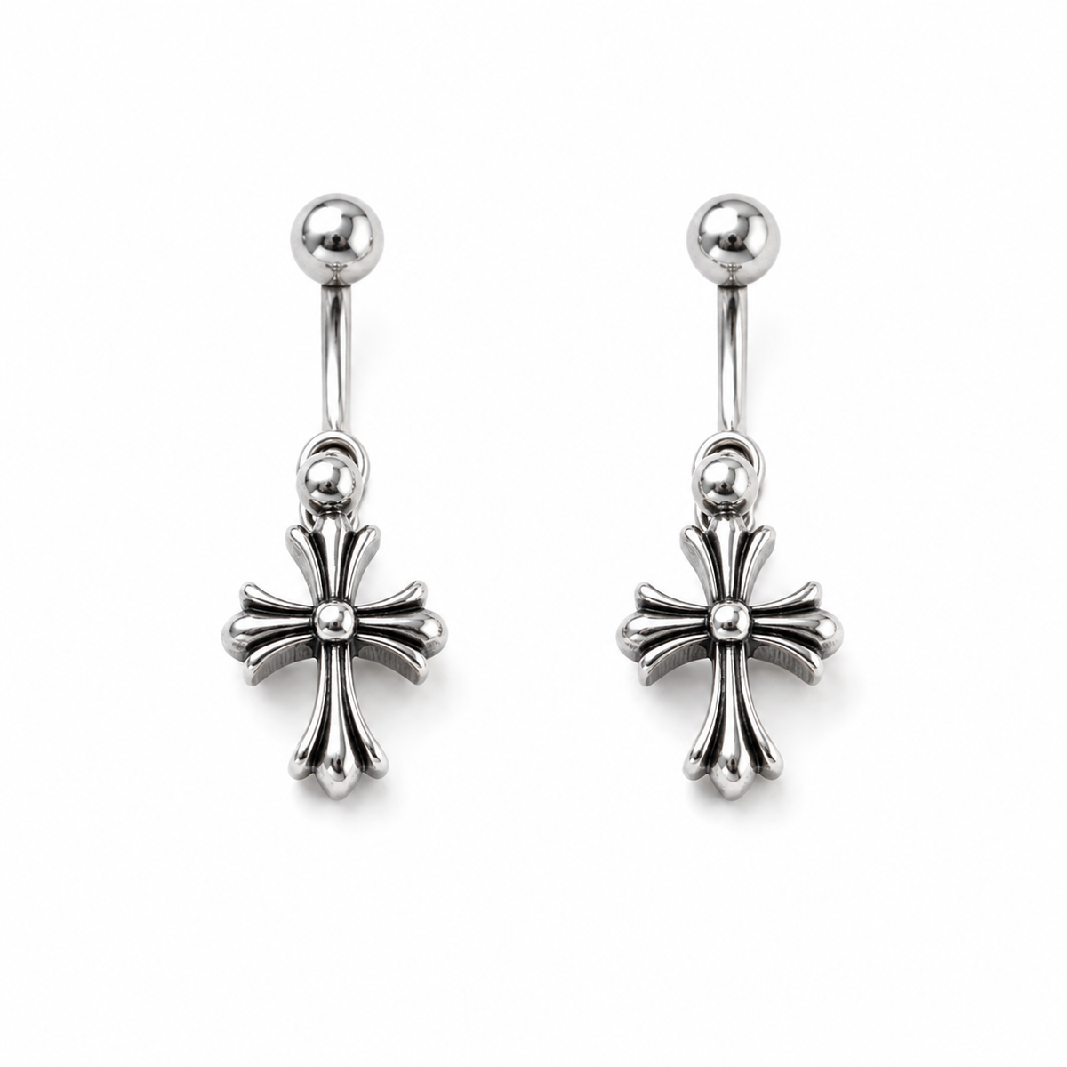 Belly Button Ring - Stainless Steel - BBS-1001