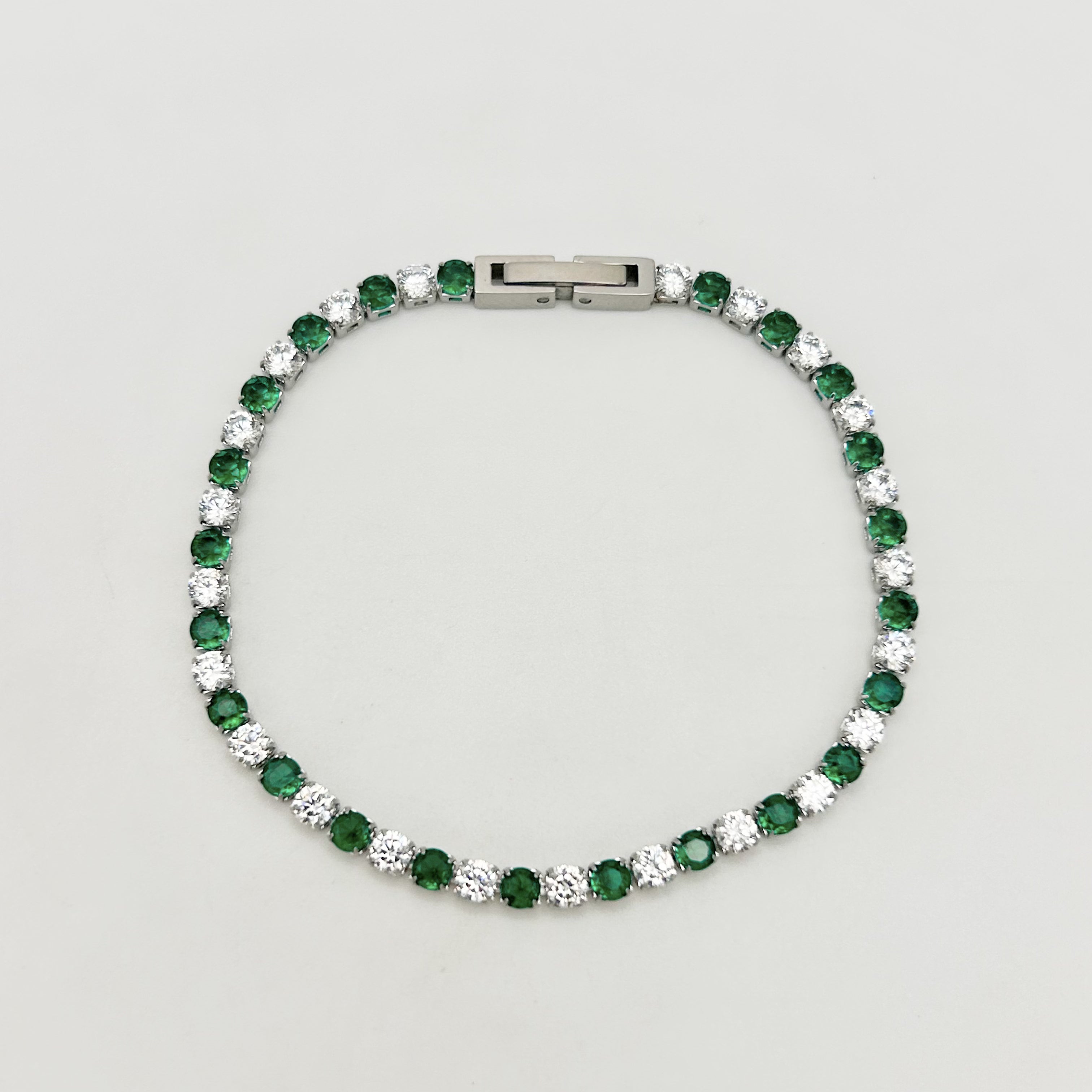 Tennis Bracelet - Stainless Steel - BLS-1567