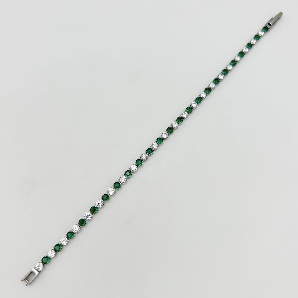 Tennis Bracelet - Stainless Steel - BLS-1567