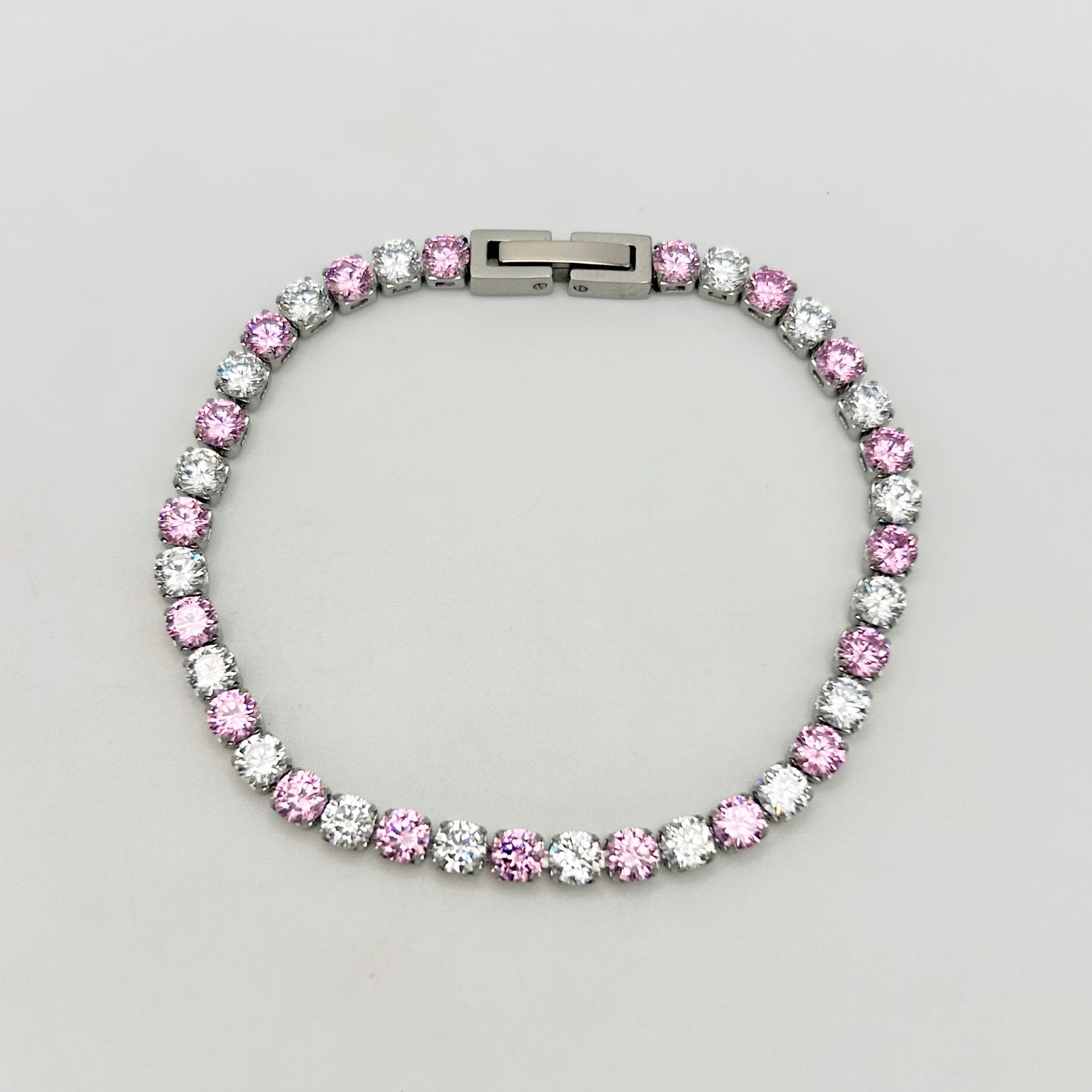 Tennis Bracelet - Stainless Steel - BLS-1568