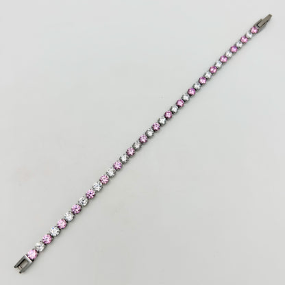 Tennis Bracelet - Stainless Steel - BLS-1568