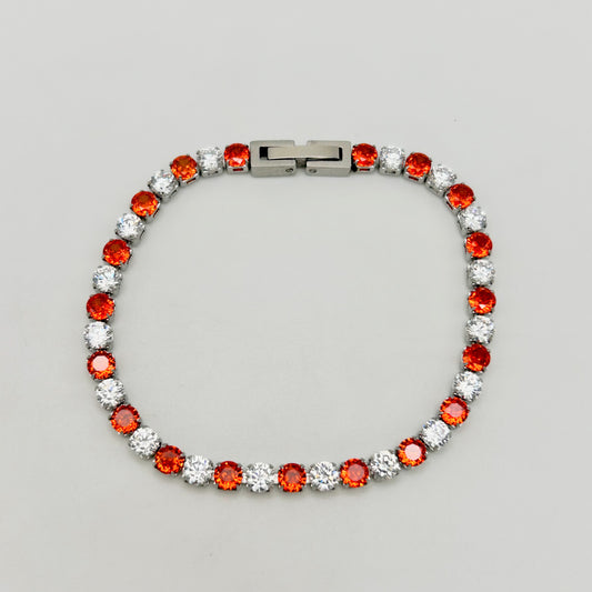 Tennis Bracelet - Stainless Steel - BLS-1569