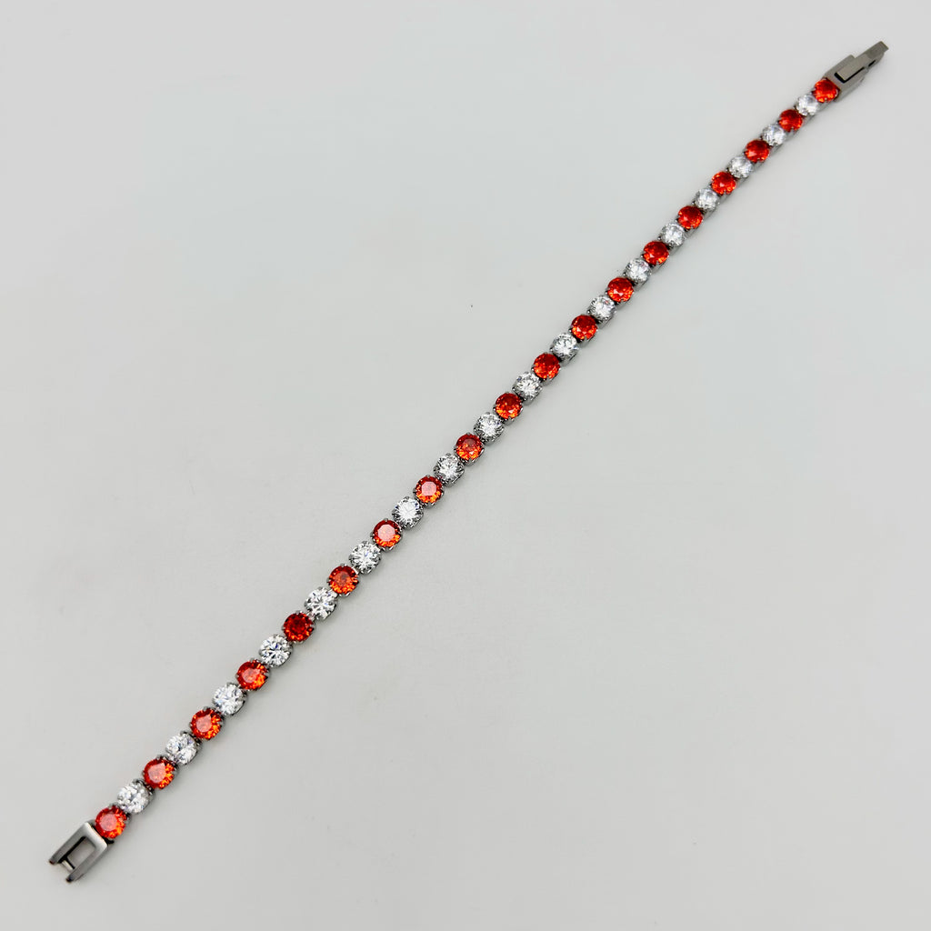 Tennis Bracelet - Stainless Steel - BLS-1569
