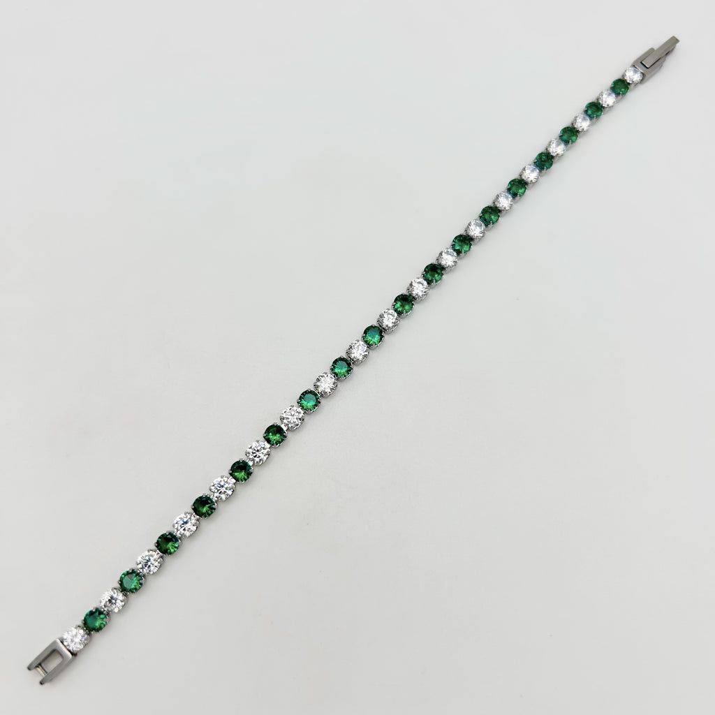 Tennis Bracelet - Stainless Steel - BLS-1570