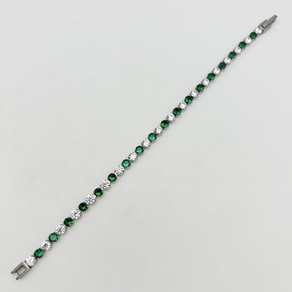 Tennis Bracelet - Stainless Steel - BLS-1570