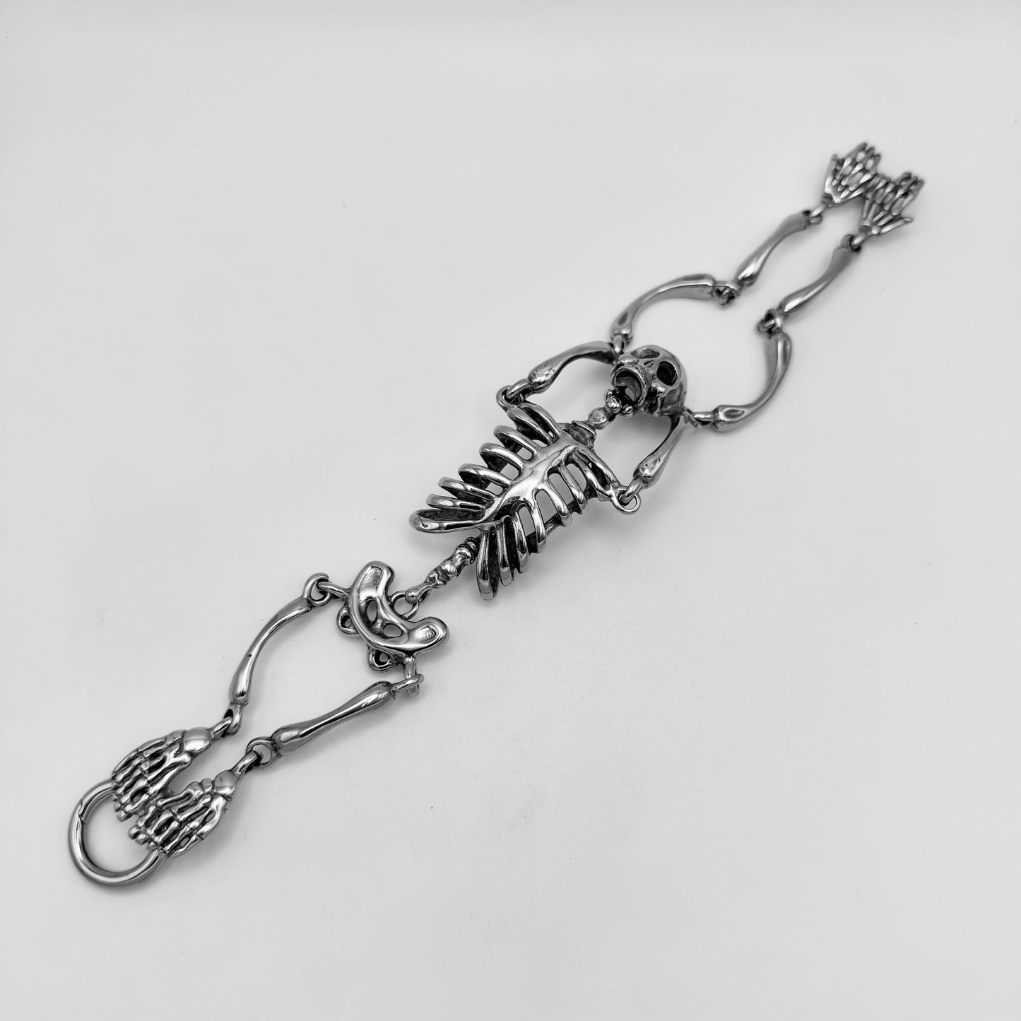 Skeleton Bracelet - Stainless Steel - BLS-1626