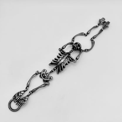 Skeleton Bracelet - Stainless Steel - BLS-1627