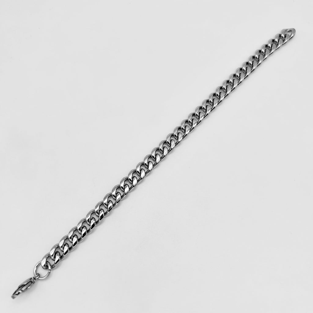 Bracelet - Stainless Steel - BLS-201 Cuban Chain