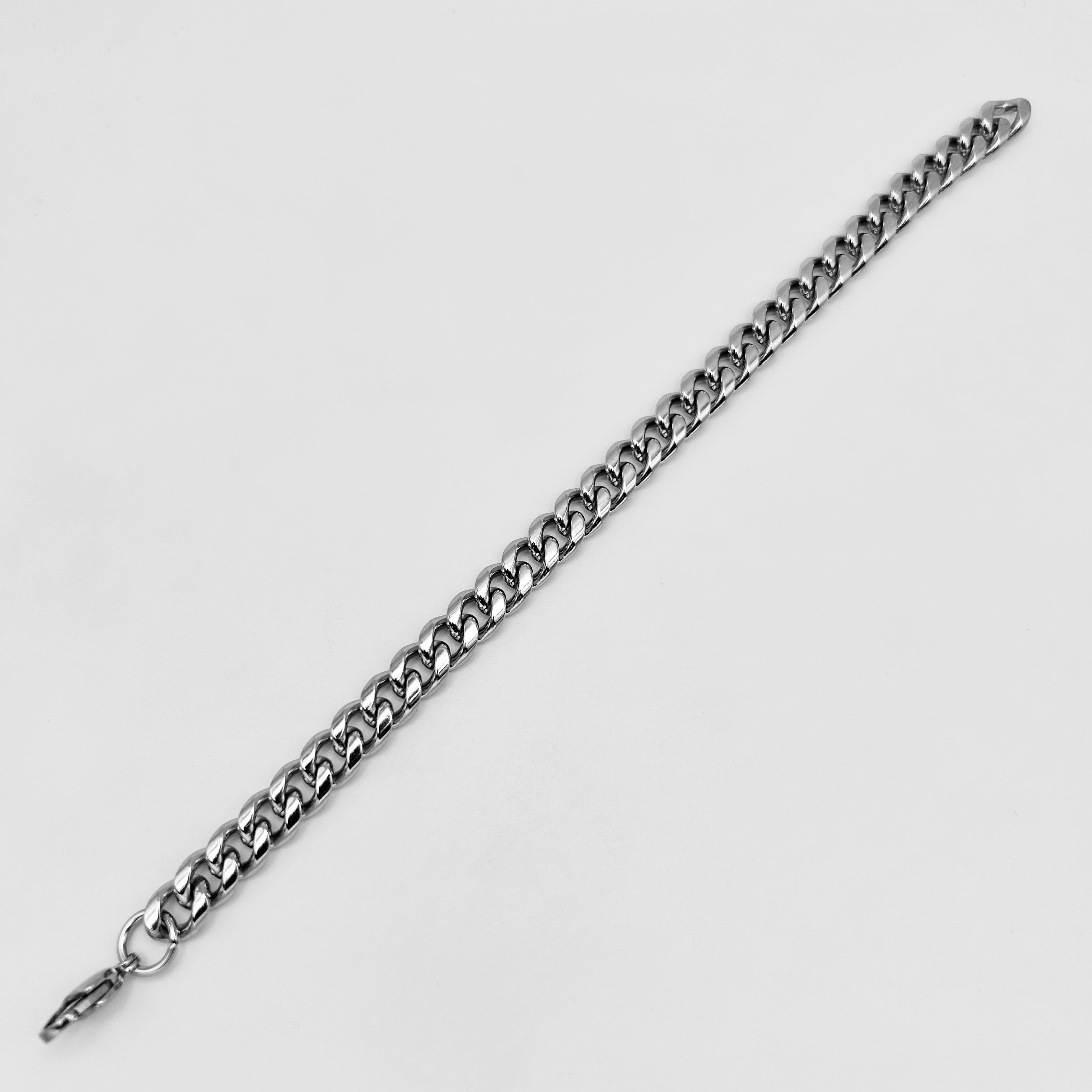 Bracelet - Stainless Steel - BLS-201 Cuban Chain