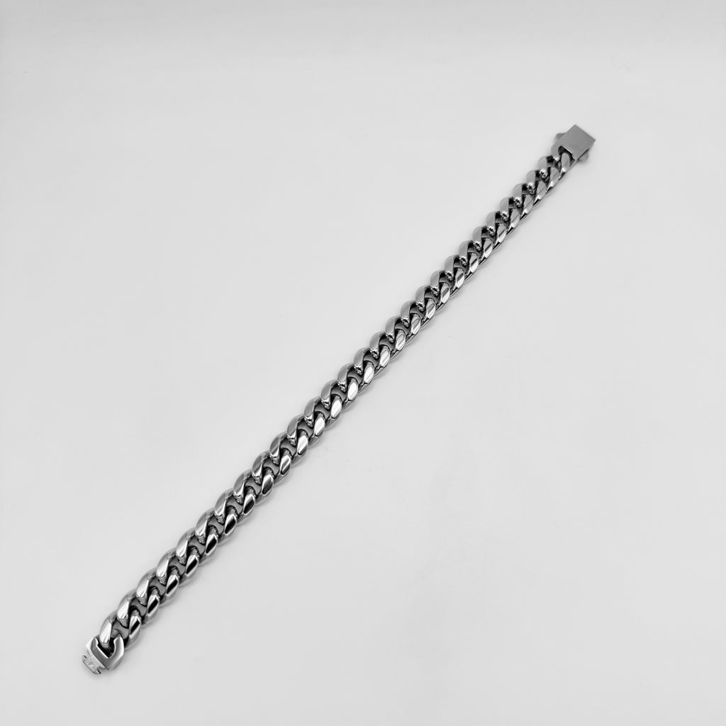 Bracelet - Stainless Steel - BLS-201 Cuban Chain