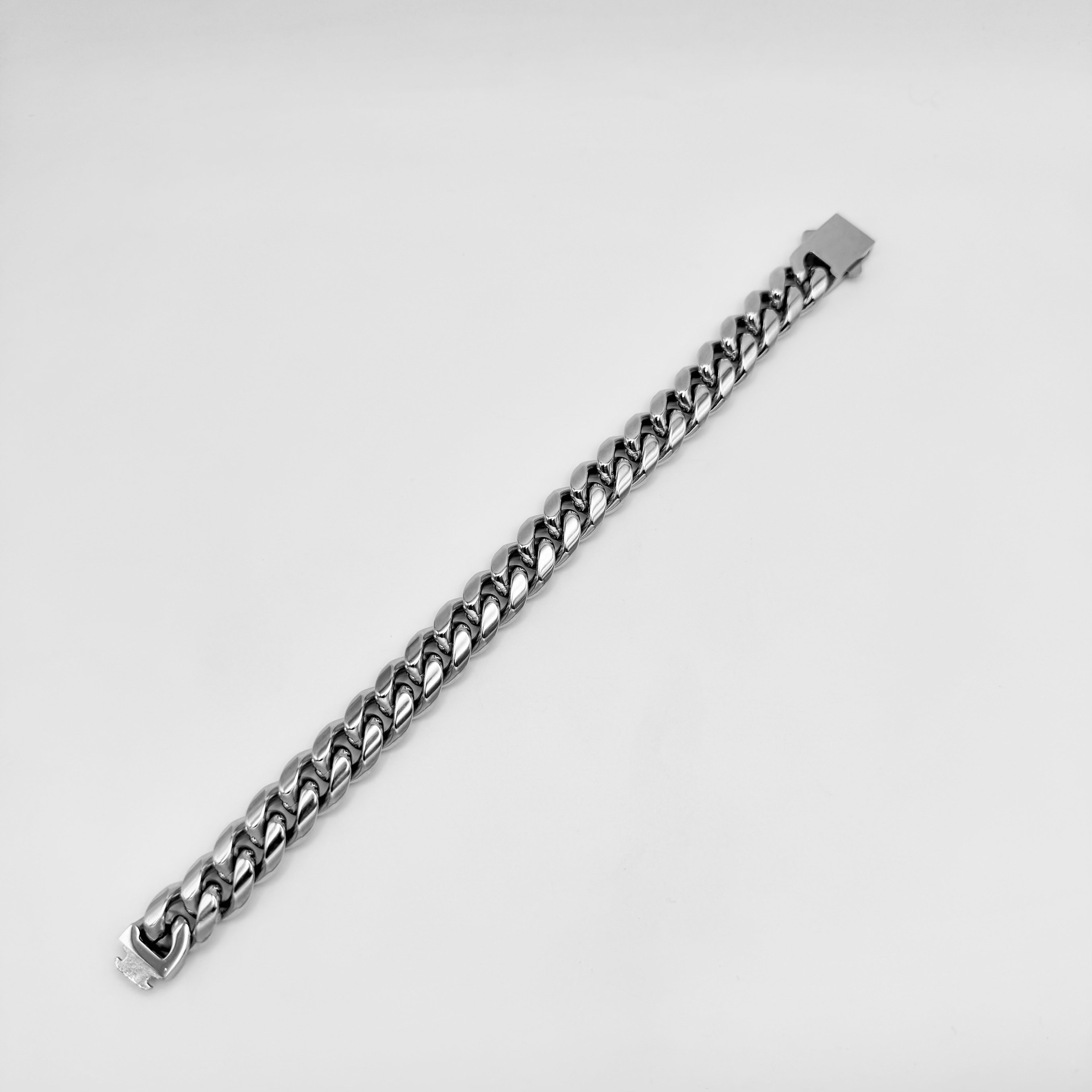 Bracelet - Stainless Steel - BLS-201 Cuban Chain