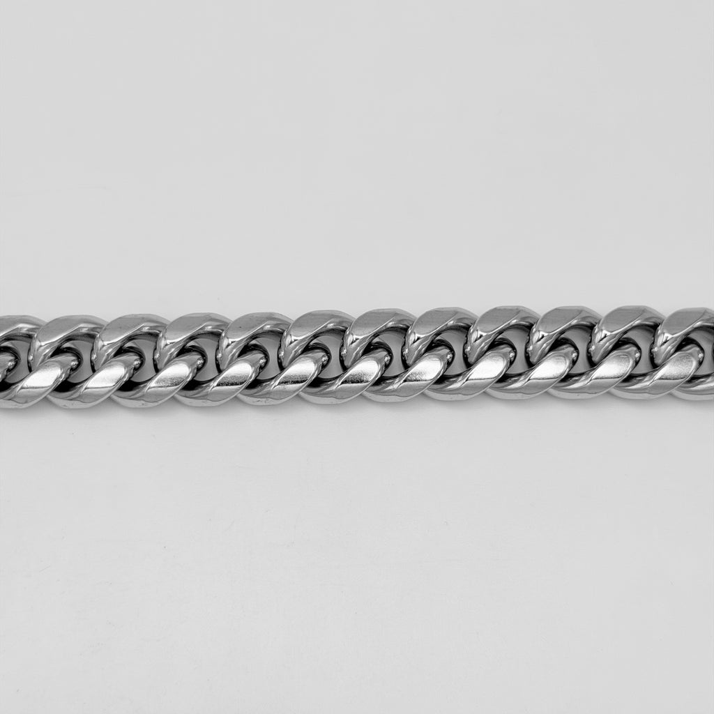 Bracelet - Stainless Steel - BLS-201 Cuban Chain